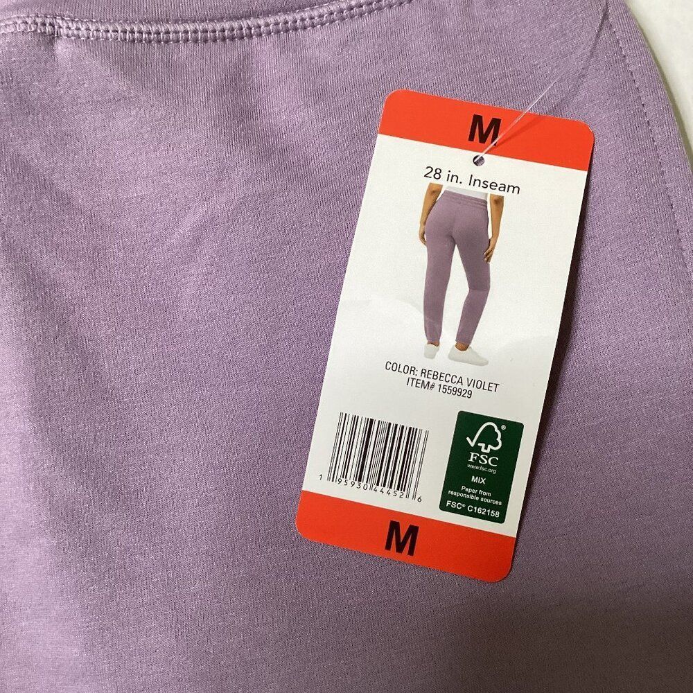 32 Degrees Cool Women's Jogger Rebecca Violet Medium Super Soft - Picture 5 of 7